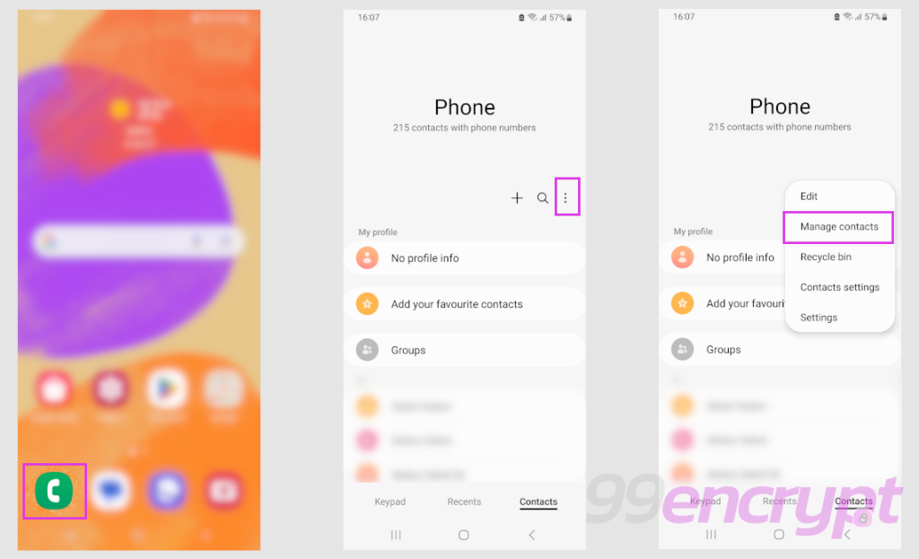 Export Contacts On Android Phone 4