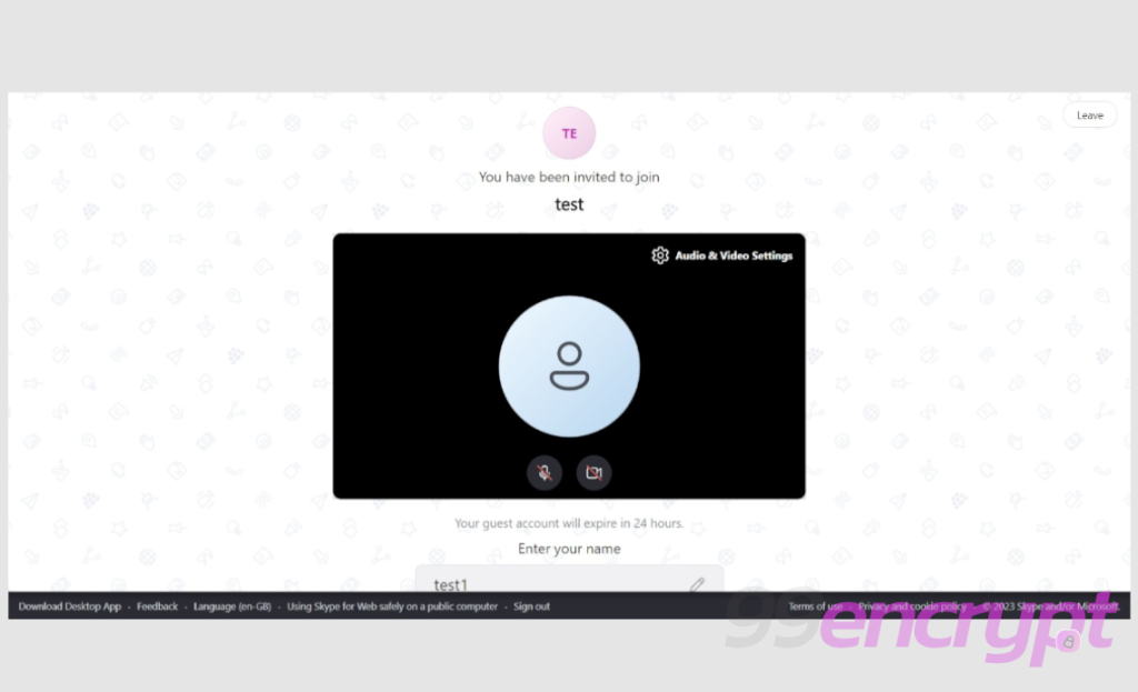 Once someone attend a meeting it will have an interface like this